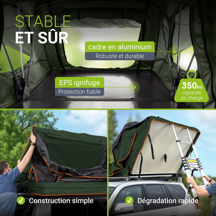 Tente de toit pour 2 personnes Lago