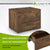 Table de chevet murale suspendue
