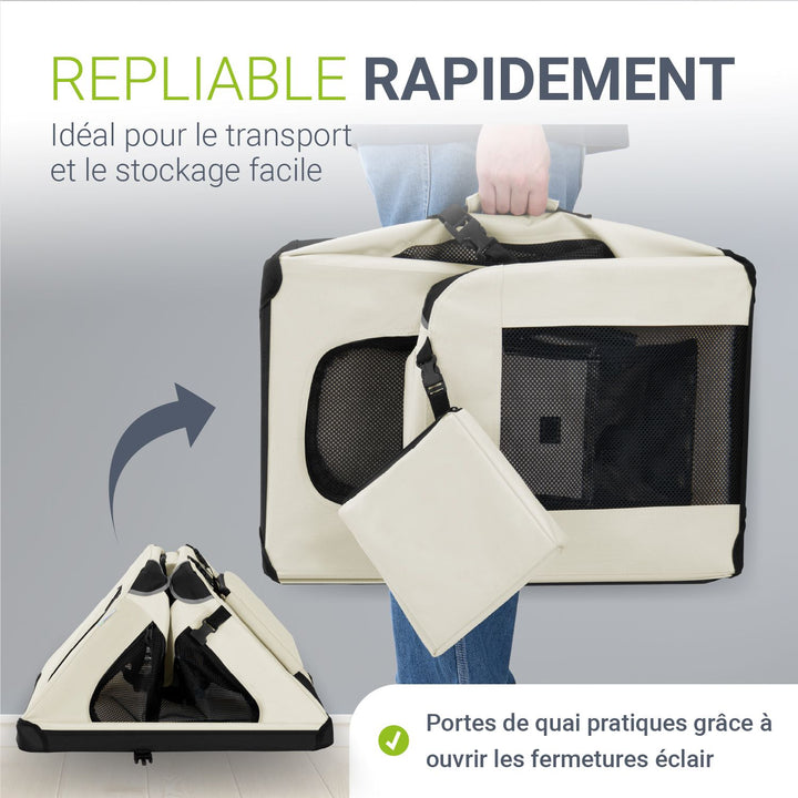 cage de transport pliable pour chien Lassie