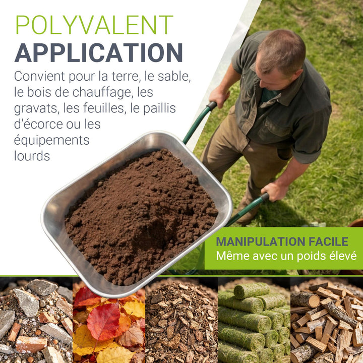 Brouette de jardin 100 L