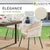 Ensemble de 2 chaises en corde