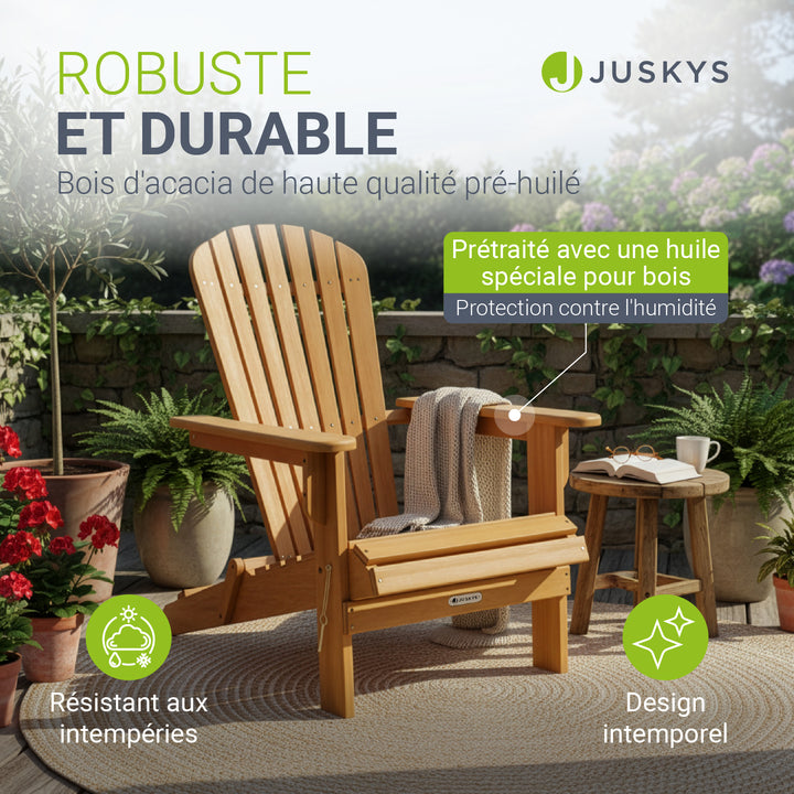 chaise longue pliante de jardin Corfou