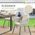 Ensemble de 2 chaises en corde
