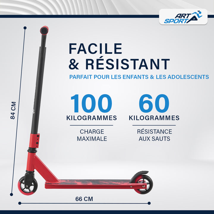 Trottinettes acrobatiques pour enfants