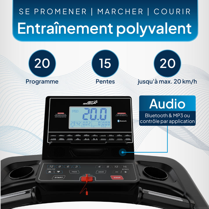 Tapis de course Speedrunner 6000