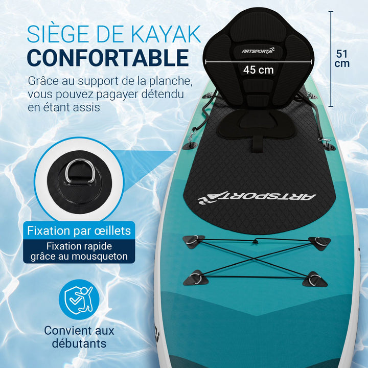 Set de planche de stand up paddle - Kayak