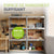 Étagère de rangement Easy lot de 2 160 x 80 x 40 cm