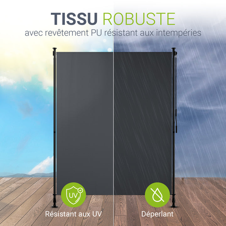 Store vertical Barbados – sans perçage, 1 à 2 m