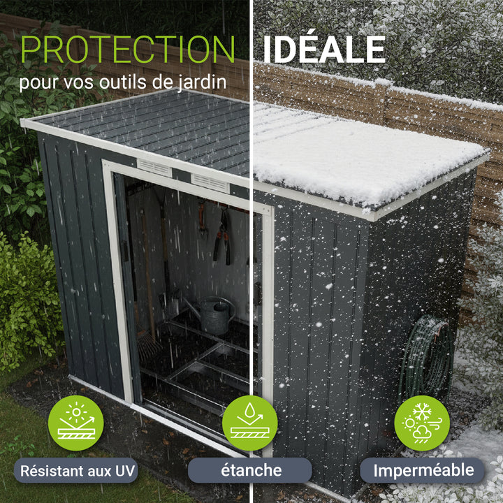 Abri à outils en métal