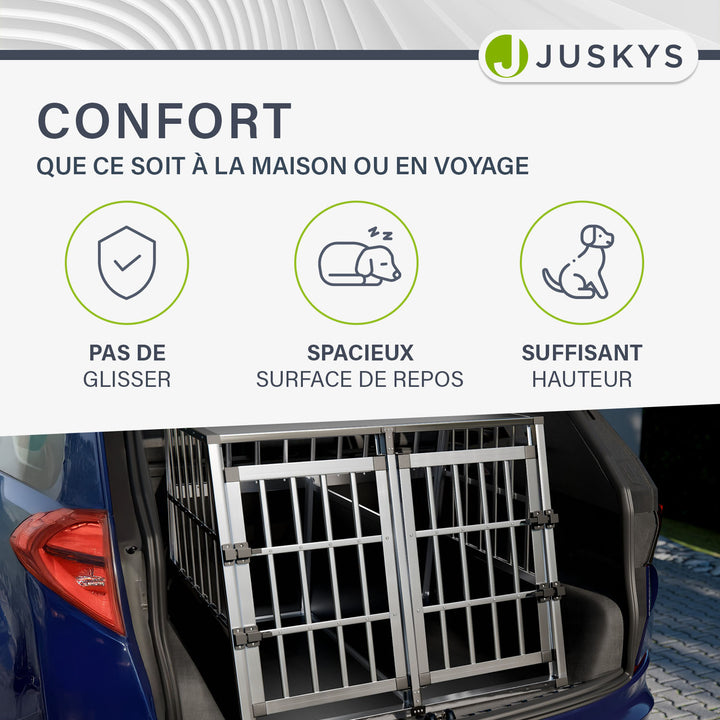 Caisse pour chien en voiture