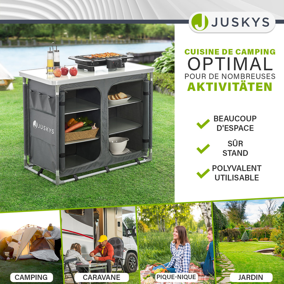 Cuisine de camping compacte Ruda