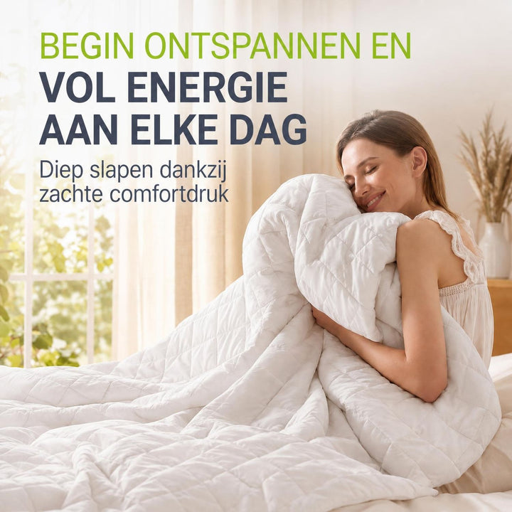 Couverture lestée 135x200 cm pour un meilleur sommeil