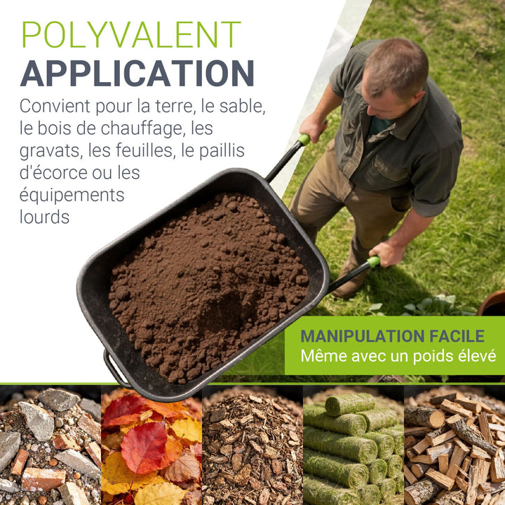 Brouette de jardin 100 L