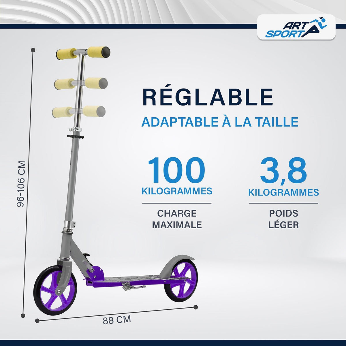 Scooters urbains - différents modèles