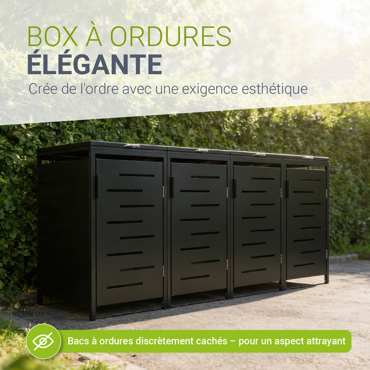 Poubelle en métal Arel