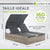Chaise longue double en polyrotin Syros