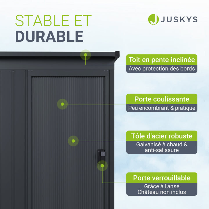 Abri à outils en métal