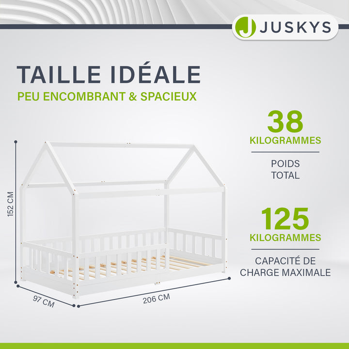 Lit enfant Marli 90 x 200 cm