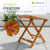 Table en bois pliable Zadar