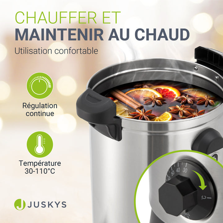 Cuiseur à vin chaud Teramo, 7 l ou 10 l