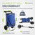 Chariot de courses 3 en 1 - Capacité 56 L