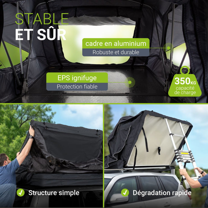 Tente de toit pour 2 personnes Lago