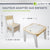 Table de jeu avec deux chaises Milou