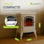 Cheminée électrique 2000W avec effet de flammes