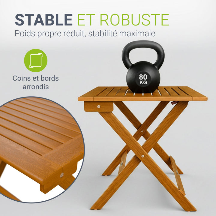 Table en bois pliable Zadar