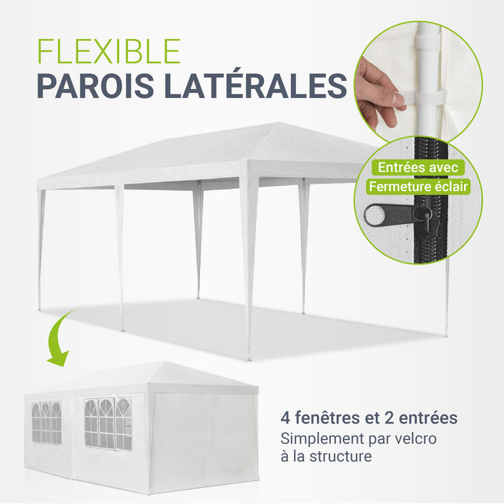 Tente de fête 3x6 m