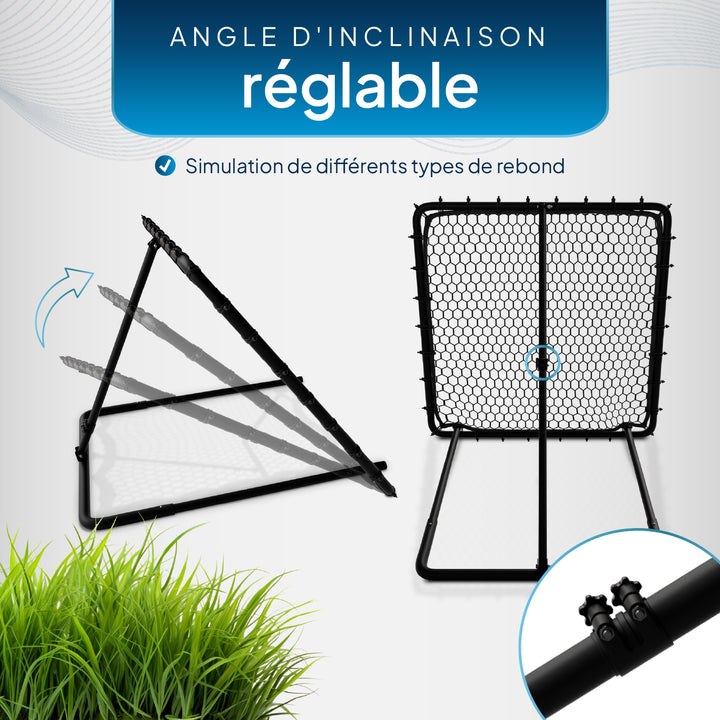 Filet de rebond de football 100 x 100 cm Power Pass