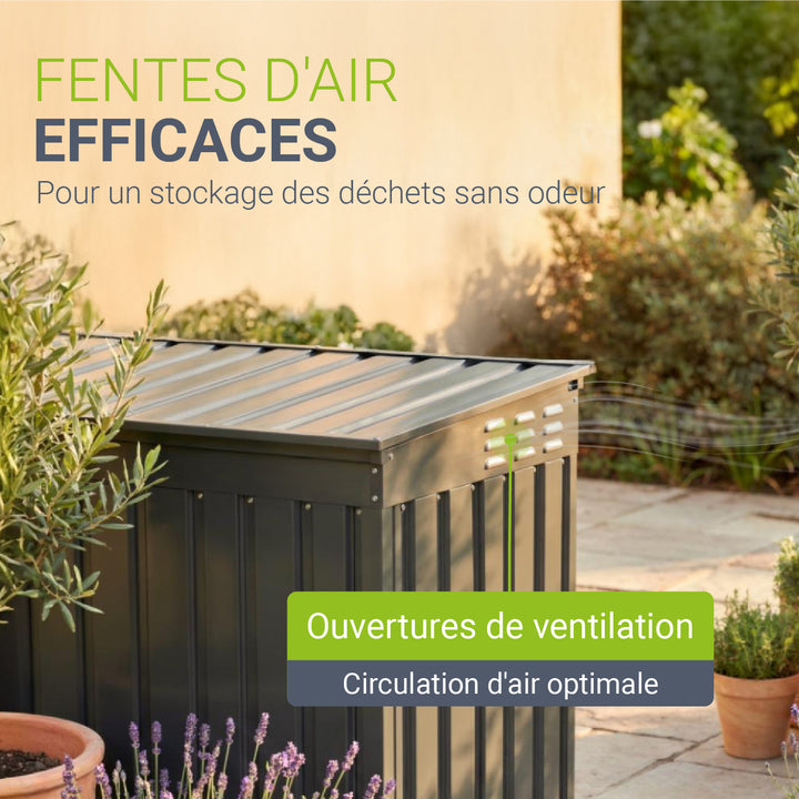 Bac à déchets Namur 1,9 m²