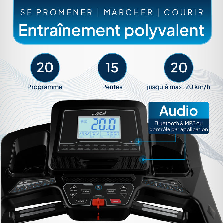 Tapis de course Speedrunner 7000