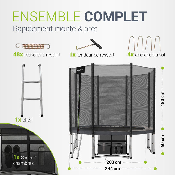 Trampoline d'extérieur pour le jardin