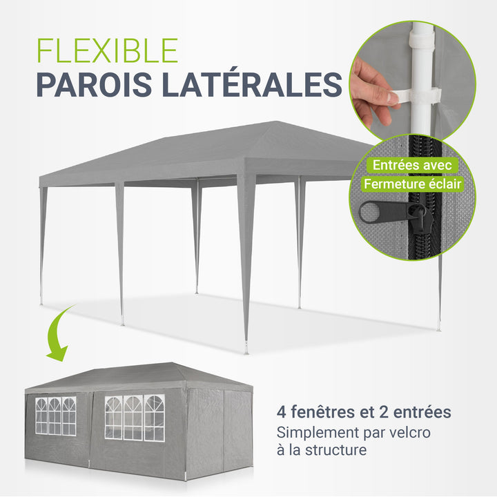 Tente de fête 3x6 m