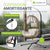 Chaise suspendue Aria avec cadre