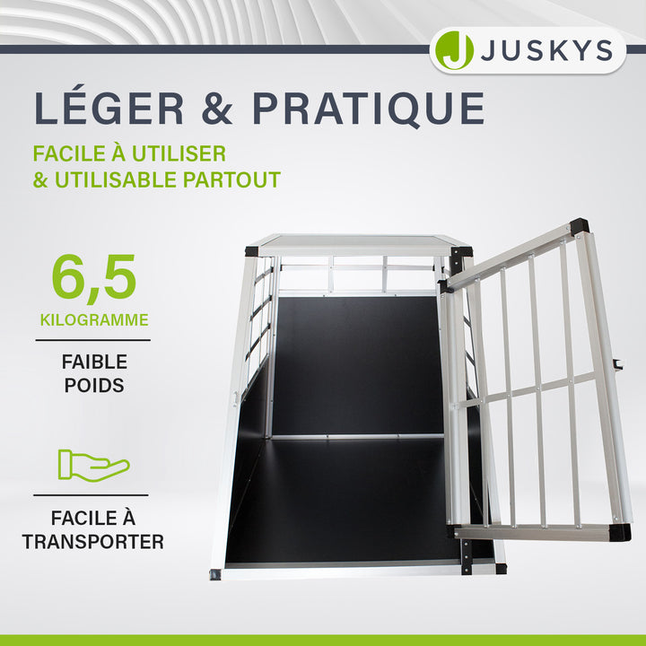Caisse pour chien en voiture