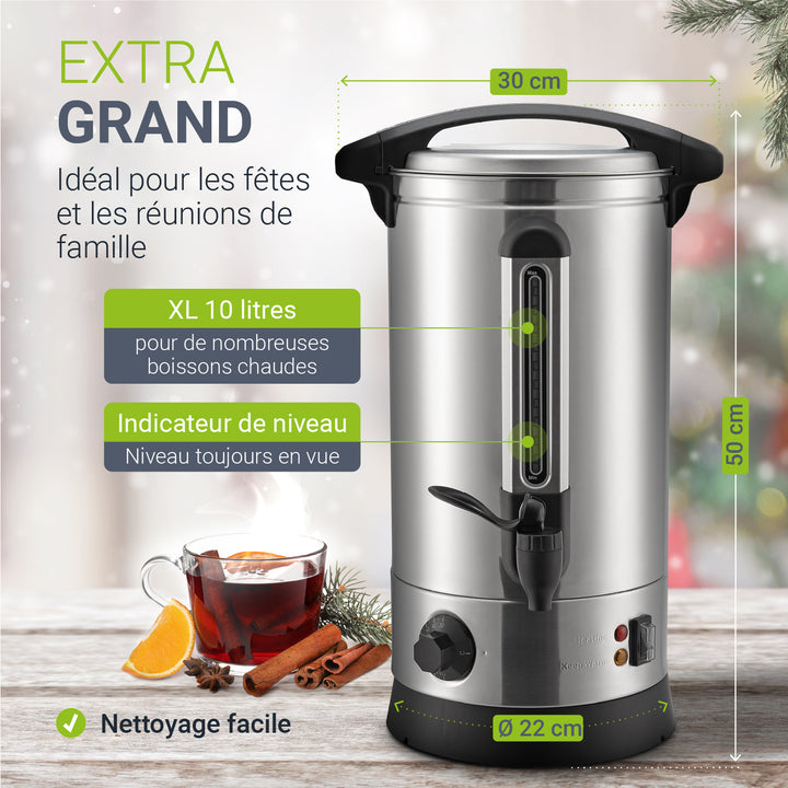Cuiseur à vin chaud Teramo, 7 l ou 10 l