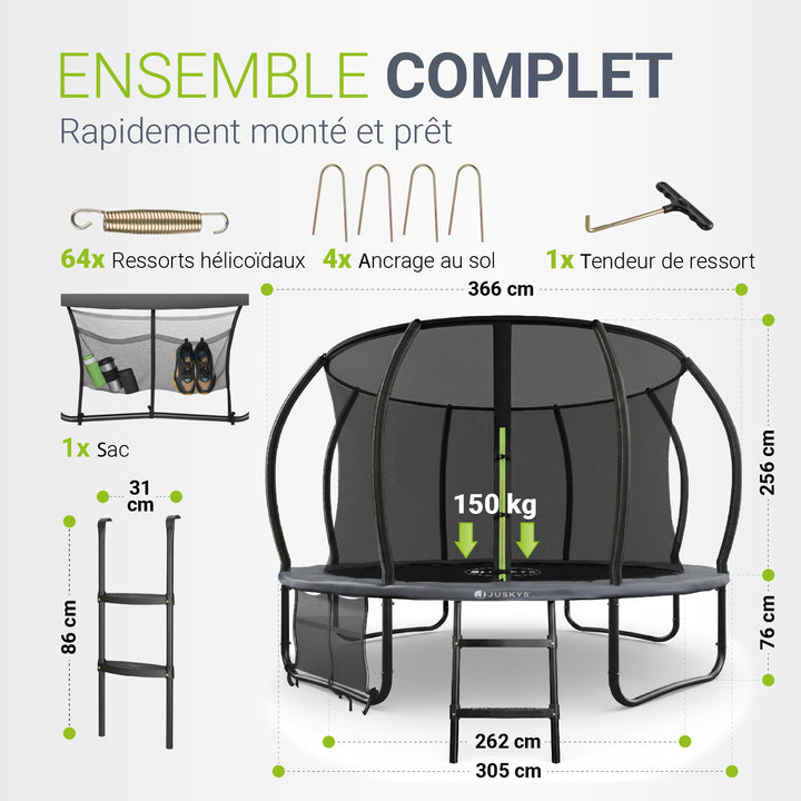 Trampoline d'extérieur pour le jardin