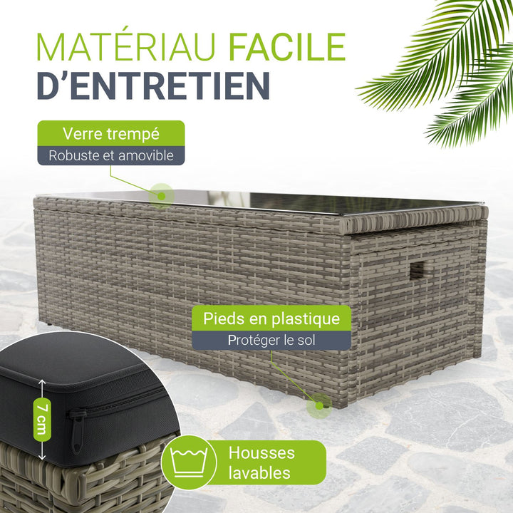 Salon en polyrotin Salou