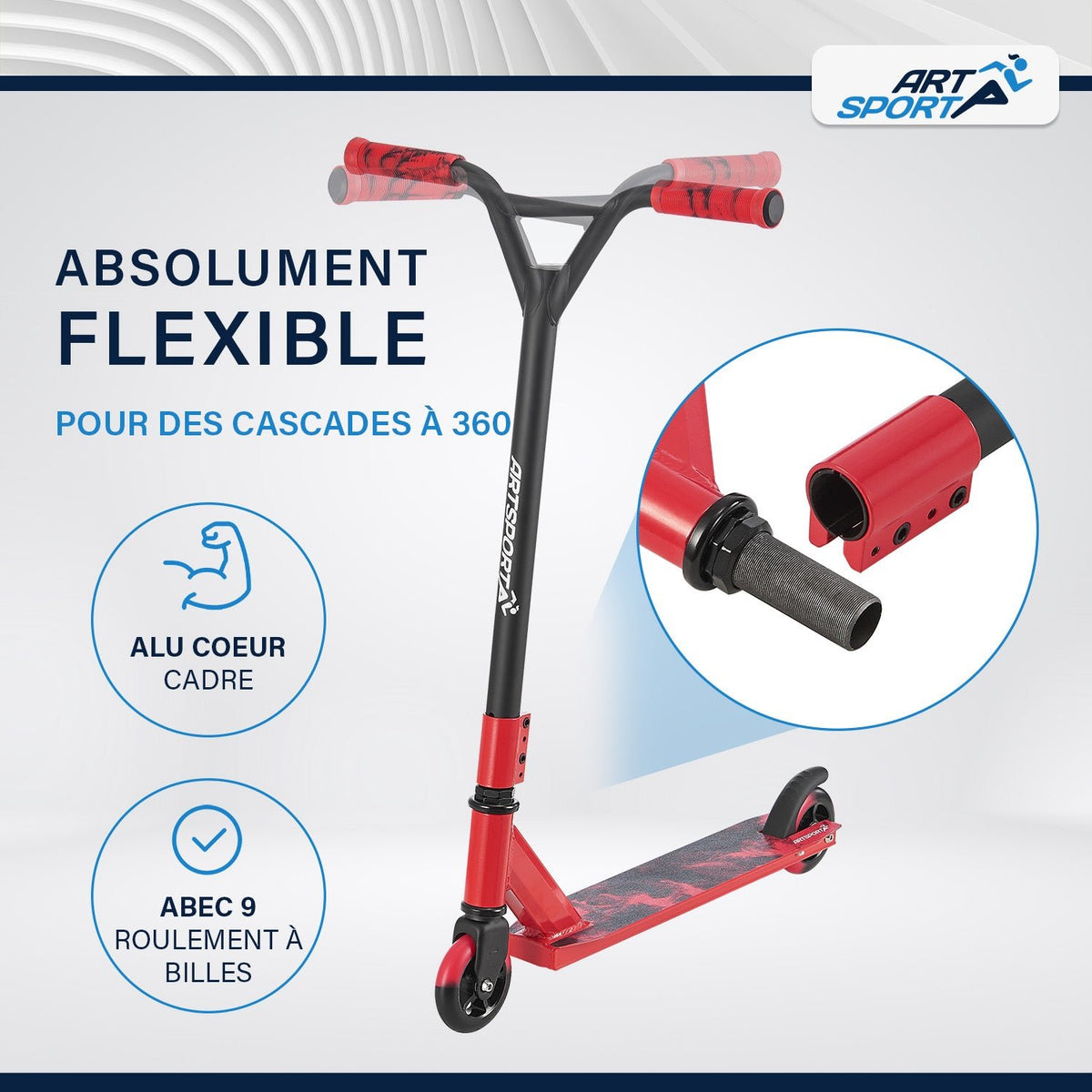 Trottinettes acrobatiques pour enfants