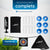 Lot de 2 buts de football pop-up Goal Master