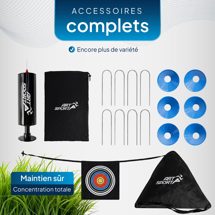 Lot de 2 buts de football pop-up Goal Master