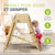 Structure d'escalade intérieure pour enfants
