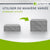 Lot de 2 tables de nuit suspendues