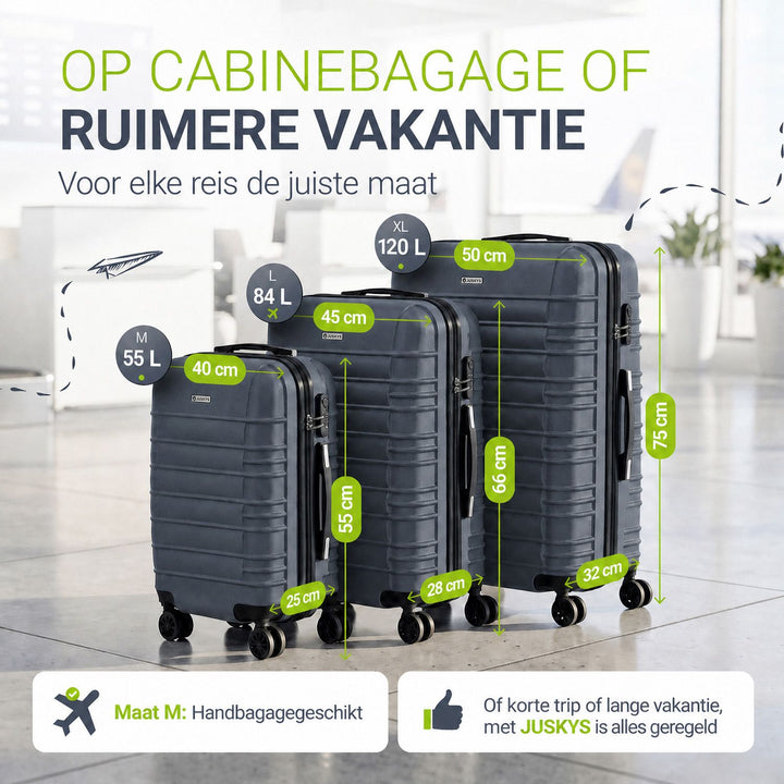Ensemble de valises rigides Rome