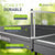 Mini table de ping-pong Flexi