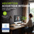 Lot de 4 panneaux muraux acoustiques