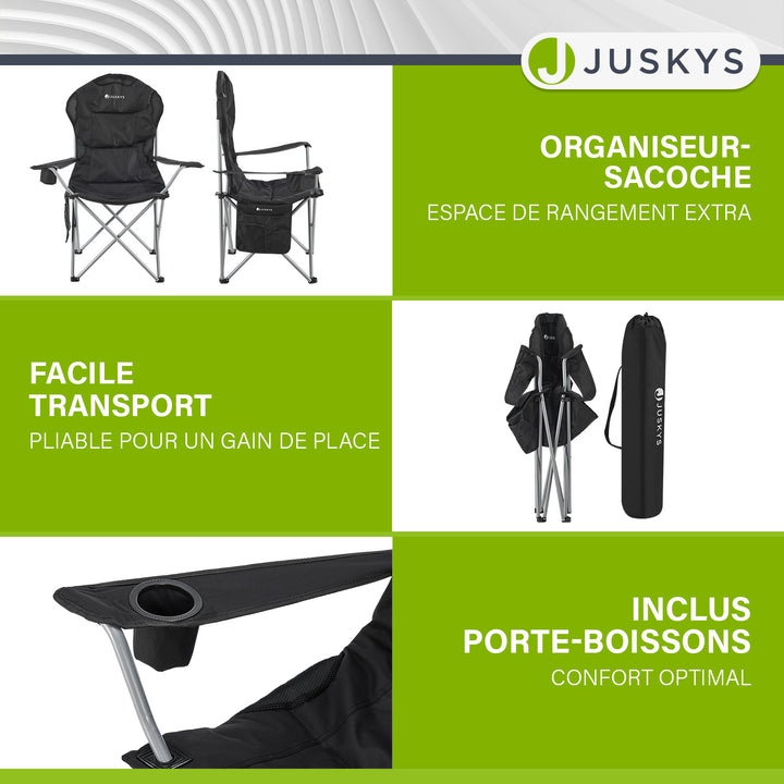 Chaise de camping Lido