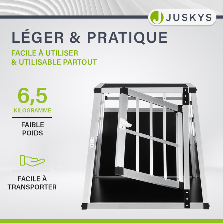 Caisse pour chien en voiture
